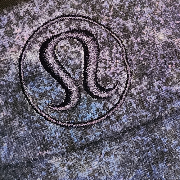 lululemon athletica Galaxy Print Zip-Up Hoodie in Navy and Black Flawed - Picture 5 of 8